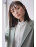 【透き通る艶感◎】カット+透明感カラー+ヤクジョケア ¥15,000