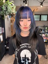 シキ(SHIKI) デザインカラー ルーツカラー レイヤーカット