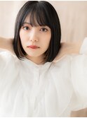 インナーボブ/インナーカラー/デザインカラー/顎ラインボブe