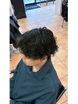 インパークス 町屋店(hair stage INPARKS)&nbsp;波巻きシャドウパーマツイストスパイラル【町屋店】