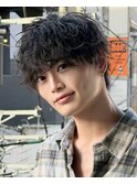 ツイストシャドウパーマ