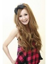 エクステ専門店ミキ 横浜店(MIKI)&nbsp;小顔大人かわいいロングエクステ★メッシューカラーで抜け感