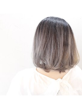 デコヘアーフラッペ(DECO HAIR frappe) ブリーチ1回でグレージュを！