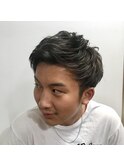 アップバングショート