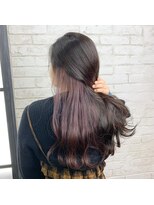 プライズ アイリス 池袋東口店(prize Iris)&nbsp;ベビーピンクインナーカラー/透け感ピンク　池袋　東口　HARUKA