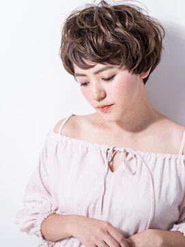 カバーヘア ブリス 戸田公園西口店(COVER HAIR bliss) *bliss戸田公園*くせ毛風マッシュ☆ブランジュ丸みショートw