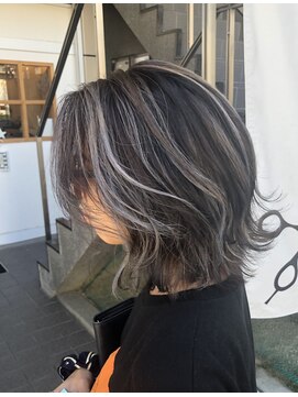 ドットエイト(dot.8) 外国人風シルバーハイライト