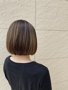 アンカーウェリナ(ANCHOR welina) 外国人風カラー♪エレガントボブ◎