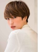 大人可愛いジェンダーレスフレンチショート