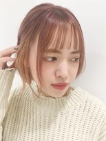 エアー 銀座(air)&nbsp;★岡田有加★20代30代/バングカラー×イヤリングカラー★air