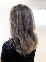 ヘアーワークス ヘルム 渋谷店(HAIR WORKS HELM)&nbsp;[HELM渋谷］ふんわりカールヘルシースタイルショコラアッシュ81
