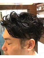 エヌドットバーバー ギンザ(N.BARBER GINZA)&nbsp;スパイラルパーマ/ランダムパーマ/ツーブロック【銀座】<理容室>