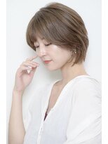 ヘアエジェリプリム (hair&spa egerie prime) 大人フォルムの抜け感ボブ/ステップボーンカット/30代40代50代