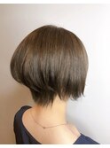 ショートボブ丸みショート