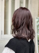 イイナヘアガレージ(117)&nbsp;【117hairgarage】似合わせカットくびれヘア_カシスカラー