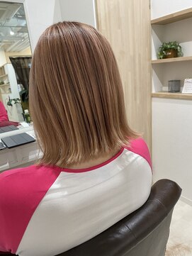 トムヘアーデザイン 香里園店(TOM HAIR DESIGN) 大人気！ピンクベージュ☆