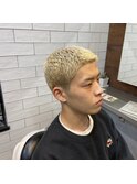 16mm 金髪ボウズスタイル