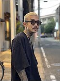 MEN'SHAIRツーブロック束感ショート波巻きハイライト21