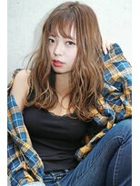 ラフィスヘアーゴート 大和八木店(La fith hair goat)&nbsp;【La fith】 シースルーバング×ゆるウェーブ