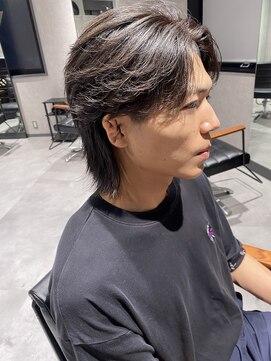 ネクストネオ 静岡(NEXT NEO) NEXT静岡NEO櫻田】ナチュラル韓国風毛流れセンターパートウルフ