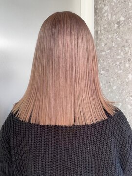 サンクプロジェクト(cinq PROJECT) ミルクティーベージュハイトーンカラーケアブリーチダブルカラー