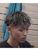 波巻きホワイトメッシュ