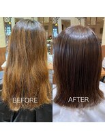 アンカーウェリナ(ANCHOR welina) とにかく扱いやすくなる!!髪質改善ストレート(縮毛矯正)◎