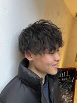 ウィル 京橋店(WiLL)&nbsp;(ツイストスパイラルパーマ) ×(マッシュ)