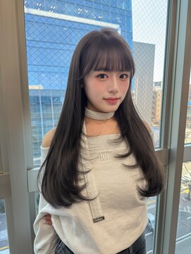 リッカ(LICCA) 【LICCA 伊崎優李】韓国ヘア/レイヤーカット/前髪/姫カット