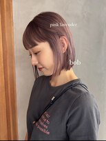 ガーランド (Garland)&nbsp;切りっぱなしボブ/暖色カラー/前髪/原宿神宮前