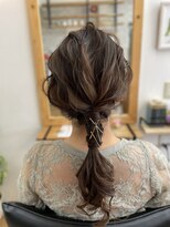 ヘアメイク ゼロサンヨンゴ(Hair Make 0345)&nbsp;ゆるふわローポニー