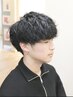 【韓国風シャドウパーマ】メンズカット＋シャドウパーマ