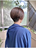 ショートパーマショートカット前髪あり前髪なし20代30代40代