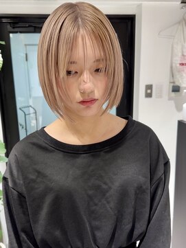 ヨーク(YOKE) 【YOKE】ミルクティーベージュハイトーンカラーカーキベージュ