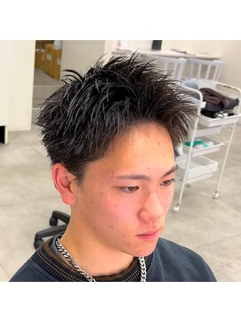 ルースト 西院店(ROOST) スパイキーショート ／メンズショート／ブリーチ