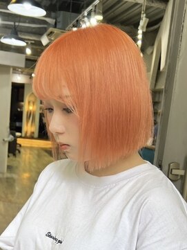 ロア 福岡天神本店(LORE) ダブルカラーベージュカラーケアブリーチカラーハイトーンカラー