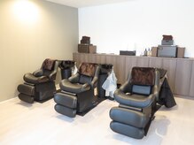 ファルベ(Farbe)の雰囲気(くつろぎやすいリラックス空間でシャンプーさせていただきます!)