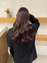 ラブハーツアンドビー 梅田EST(luve heart's And Be) 赤茶ヘア