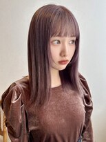 アモレット 天文館店(amoretto)&nbsp;【amoretto_ yu-ka.】ラベンダーブラウン.