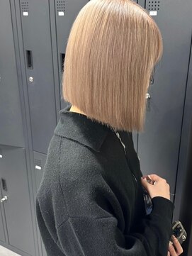 ココモ(KOKOMO) ミルクティーベージュ/ハイトーンベージュ/ハイトーンボブ