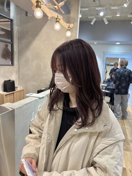 ルーク バイ ヘアーポケット(Luke by hair pocket) シークレットイヤリングカラー＆サイドバング