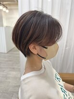 ハノン バイ リンクス 大宮(Hanon by LINKTH)&nbsp;【Hanon 大宮】かきあげハンサムショート/イメチェン/モードヘア