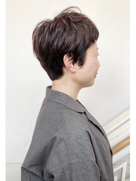 モリオ フロム ロンドン 成増店 【morio成増/一戸】ベリーショートピンクブラウン