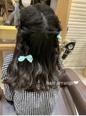 twin 三つ編み　arrange