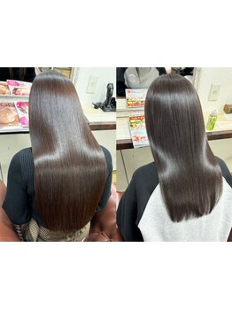 大人女性のためのプライベートサロン♪支持される秘密は丁寧なカウンセリングと高い技術力！【縮毛矯正】