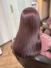 【宇都木指名限定】カット＋ブリーチなしダブルカラー[柏/柏駅]