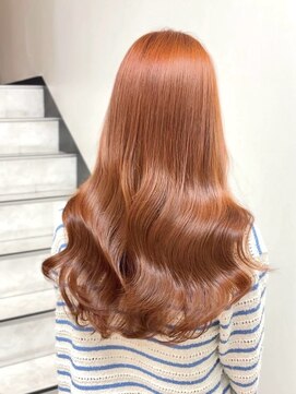 ソワバイアロマヘアー(soi by AROMA hair) アプリコットブラウン/韓国ロング/韓国っぽロング/ロングヘア