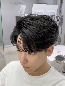 アーバンスタジオトウキョウ 下北沢店(URBAN STUDIO TOKYO) こぼれバングニュアンスフェザーショート【下北沢/men's】