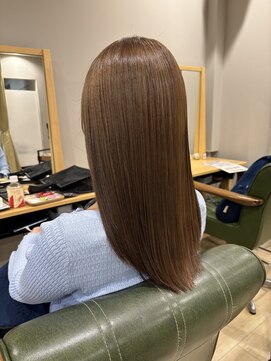 ヘアサロン ナノ(hair salon nano) ベージュカラー/透明感カラー/TOKIOトリートメント/ロング
