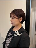 ショートボブ